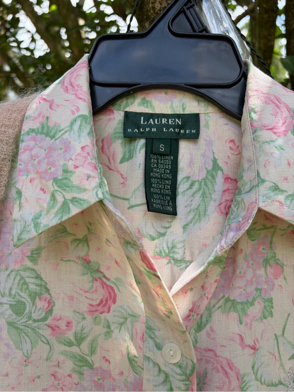 Ralph Lauren floral linen skirt and top, up for grabs! - Picture 3 of 15